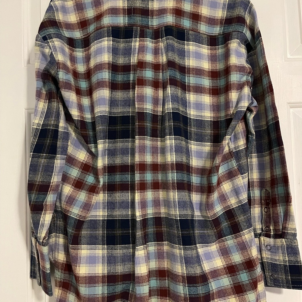 FP We The Free Izzy Plaid Cargo Shirt NWOT Size XS - Picture 4 of 6